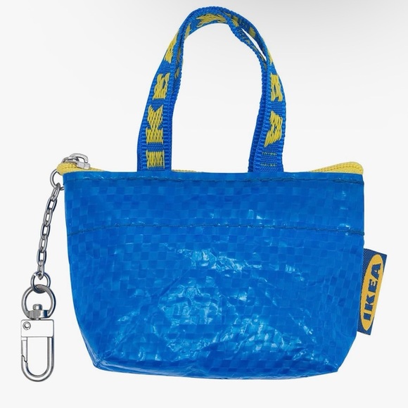 IKEA Handbags - NEW IKEA Key & Coin Purse Bag Charm with Zipper
